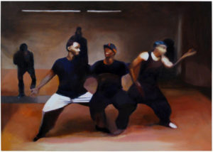 Underground, 40" x 30" Oil on Canvas